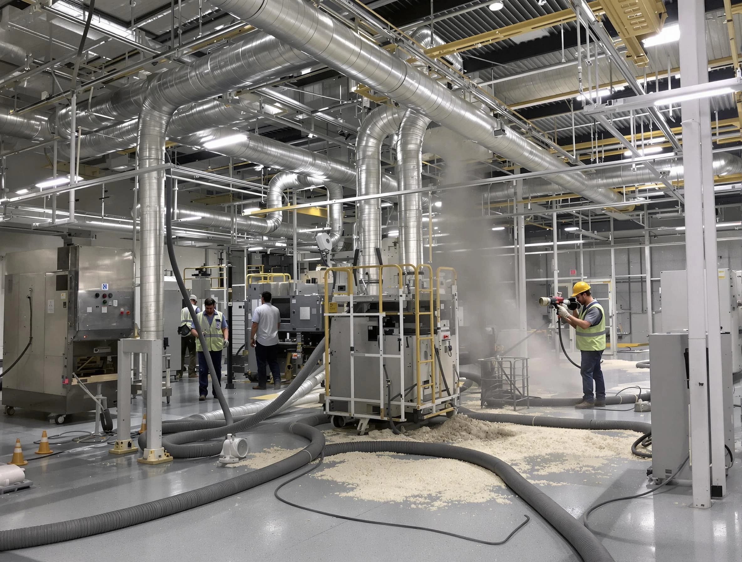 Heavy-duty industrial duct cleaning by Clearfield Air Duct Cleaning in Clearfield