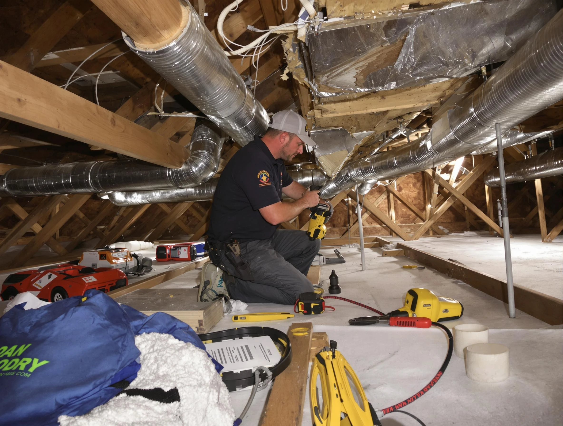 Professional air duct repair by Clearfield Air Duct Cleaning in Clearfield