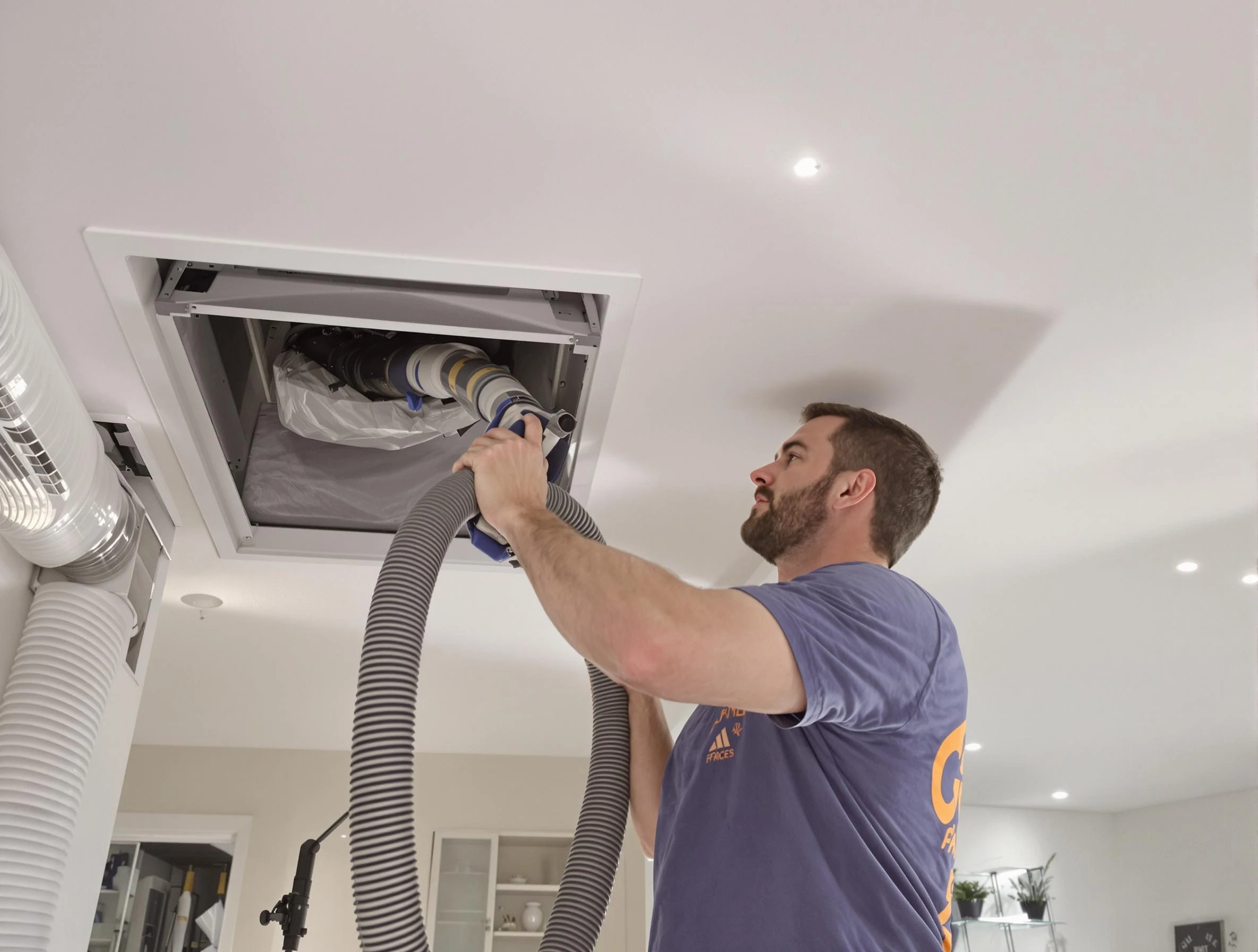 Precision indoor duct cleaning by Clearfield Air Duct Cleaning in Clearfield